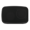 Ematic RuggedLife 15-Watt Water-Resistant Bluetooth Rechargeable Speaker and Speakerphone (Black) ESQ206BL